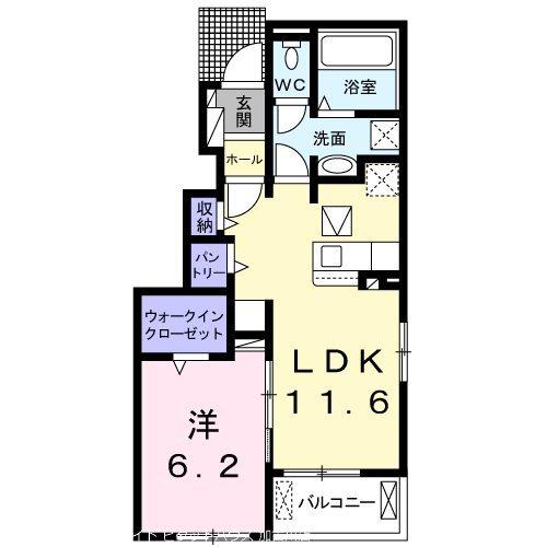 クレア・ルース 間取り図画像