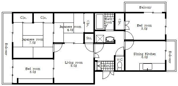 間取図(平面図)