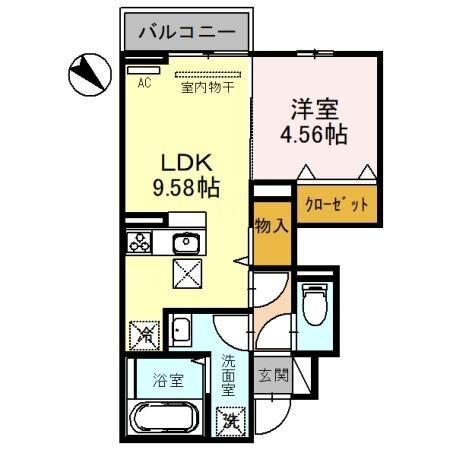 ドミールE 間取り図画像