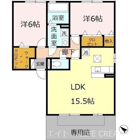 リジェールヒルＡ棟 間取り図画像
