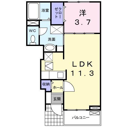 ヴィラ・スタシオン 間取り図画像