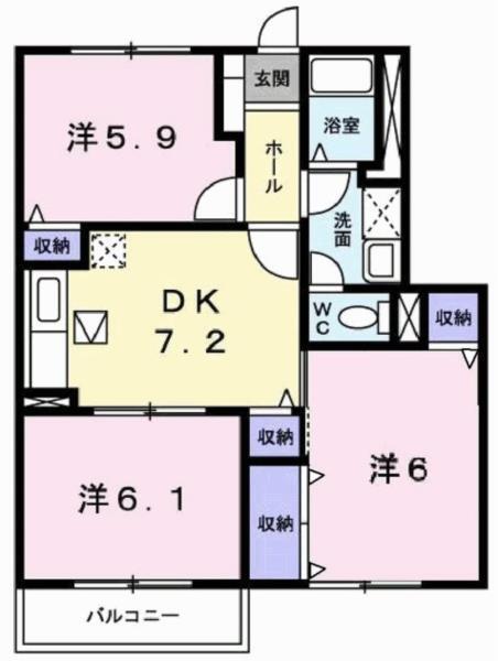 間取図(平面図)