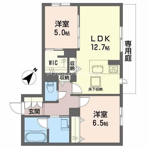 シャーメゾン　ノワールエブラン 間取り図画像