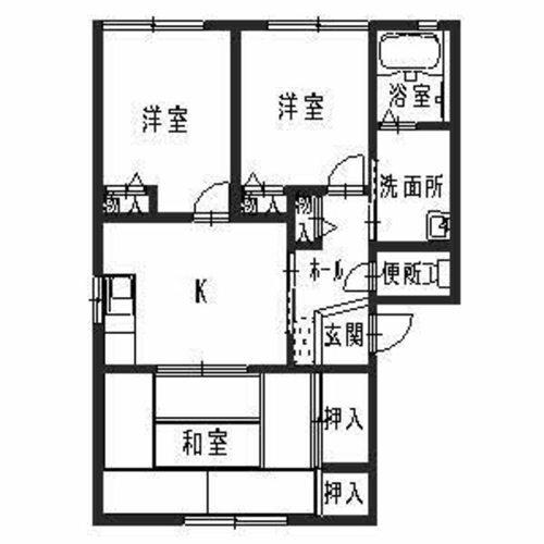 グランヴェルジュＡ（101） 間取り図画像