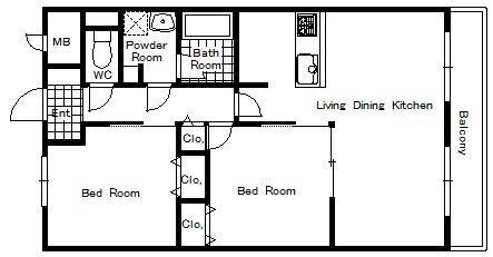間取図(平面図)