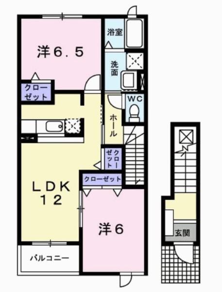 アドバンス　栄 間取り図画像