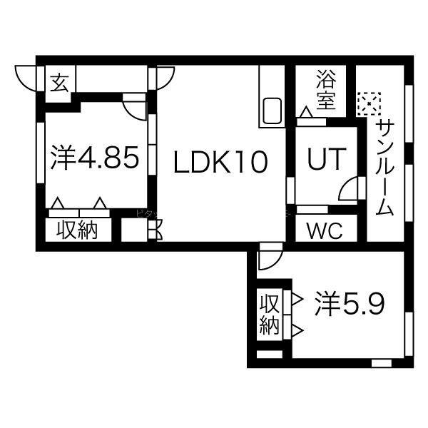 間取図(平面図)