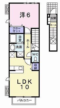 ジェルメ　フレーシュ 間取り図画像