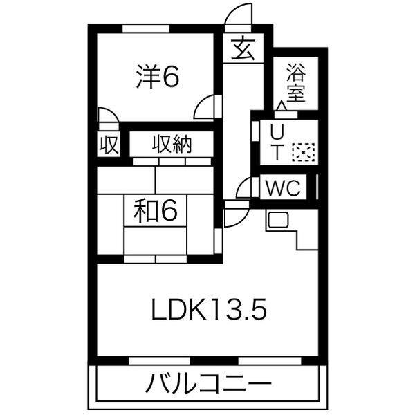 ハッピーコート加古川 間取り図画像