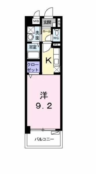 コンフォート　本町 間取り図画像