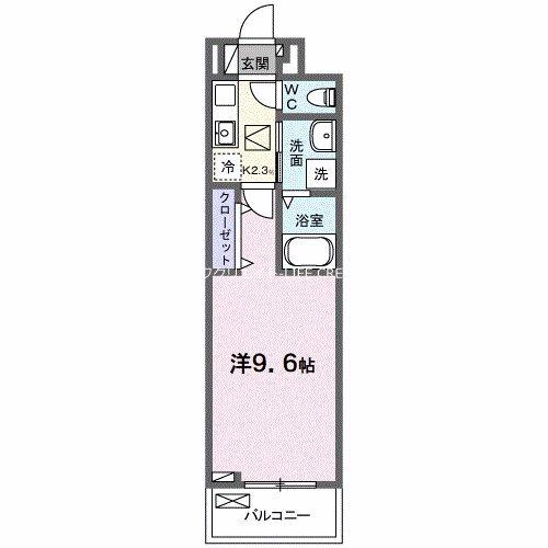 エスペランサ別府 間取り図画像