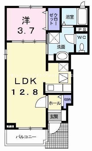 プリムローズガーデン 間取り図画像