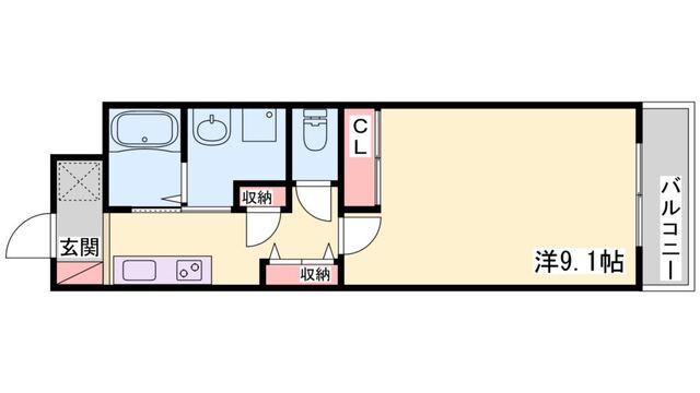 ジュネス宝殿駅前 間取り図画像