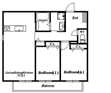 間取図(平面図)