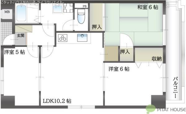 間取図(平面図)