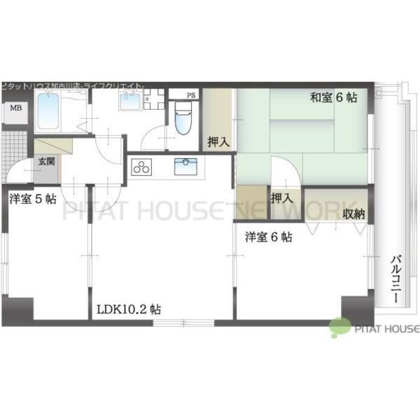 間取図(平面図)