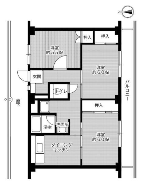 間取図(平面図)