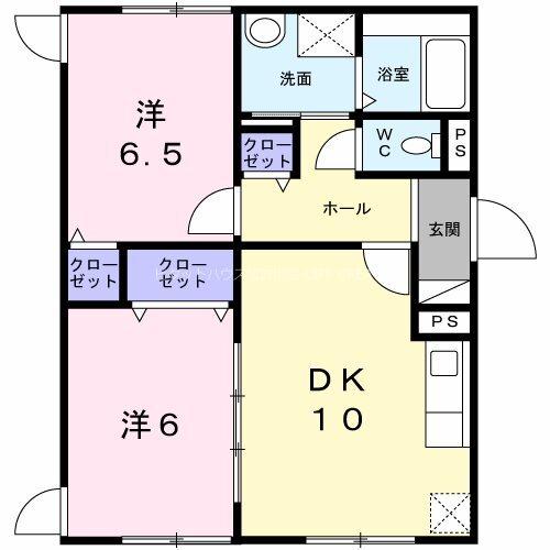 サンエイトＡ 間取り図画像
