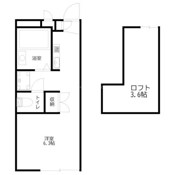 フラッツ伊保 間取り図画像