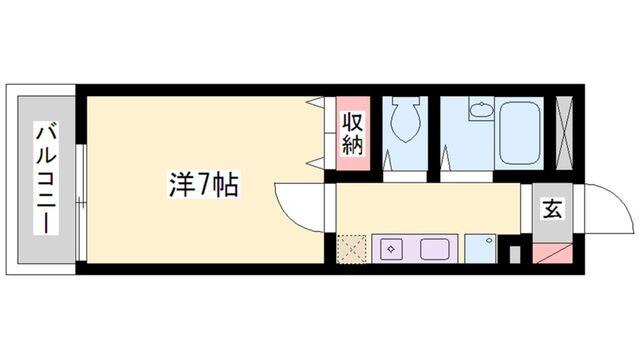 エコハイツ東加古川 間取り図画像
