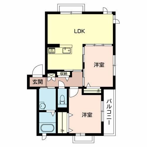 加古郡播磨町西野添マンション 間取り図画像