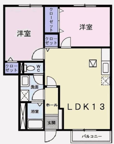 グレイスフル・ノーヴァ 間取り図画像