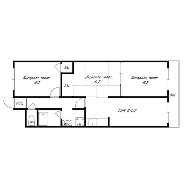 間取図(平面図)