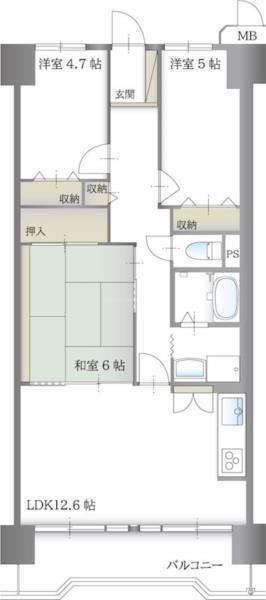間取図(平面図)