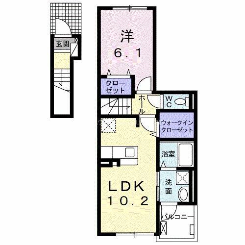 チェルシー 間取り図画像