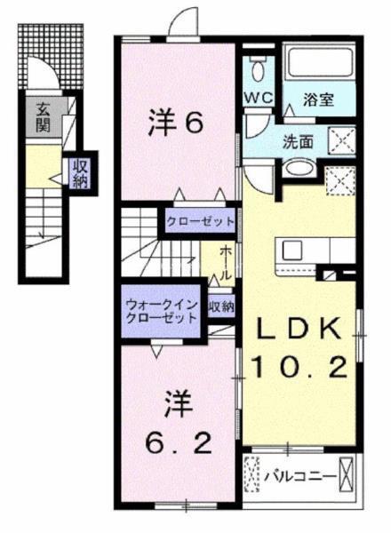 Rise　Light 間取り図画像