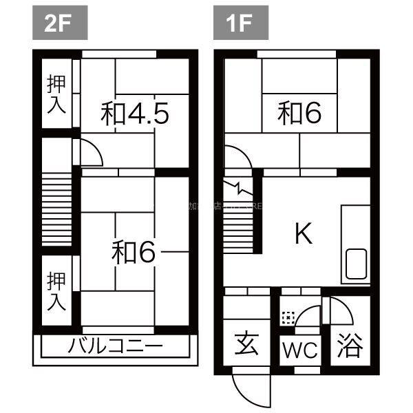 ファミーユヤノ3号棟 間取り図画像
