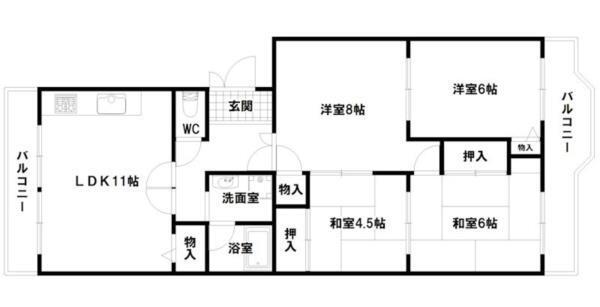 間取図(平面図)