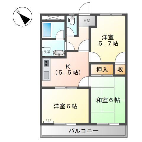 間取図(平面図)