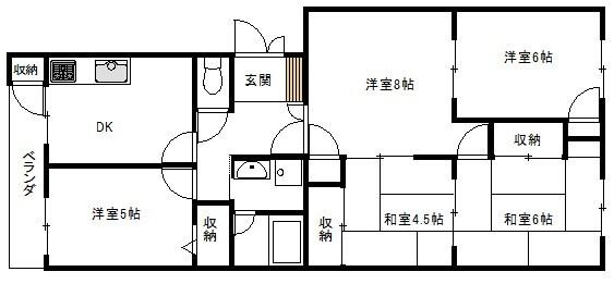 間取図(平面図)