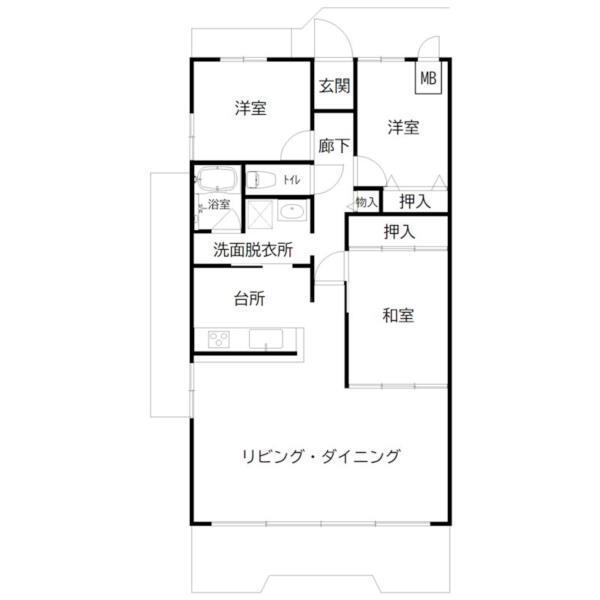 間取図(平面図)