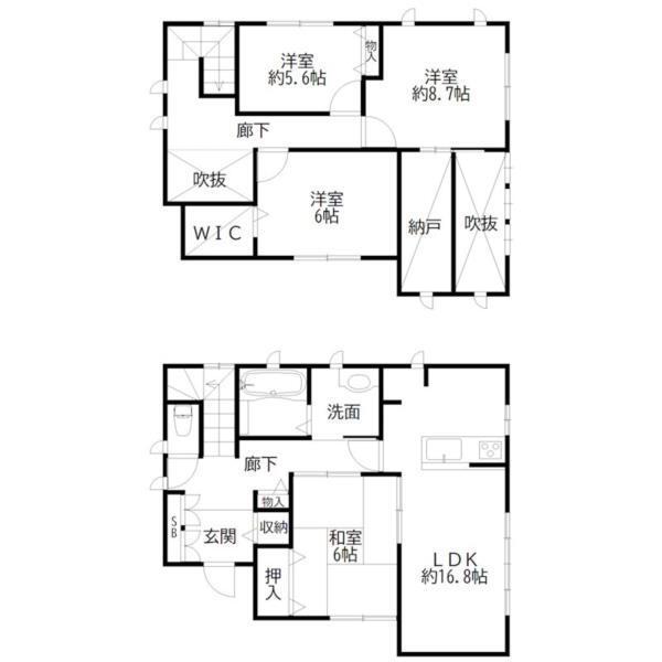 間取図(平面図)