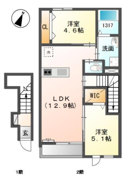 間取図(平面図)