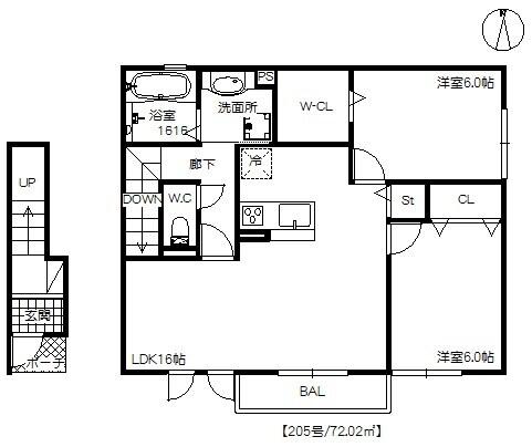 間取図(平面図)