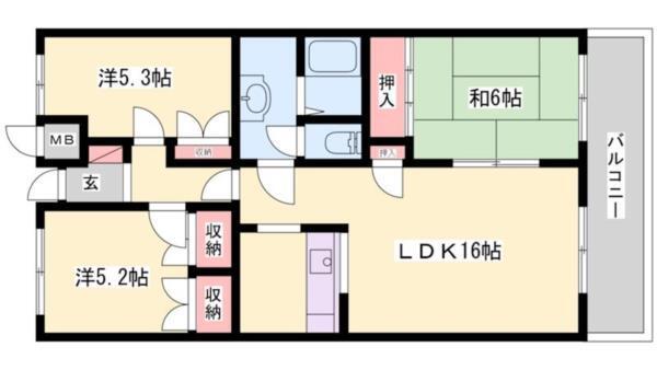 間取図(平面図)