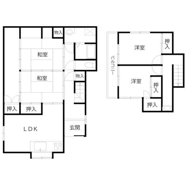 間取図(平面図)