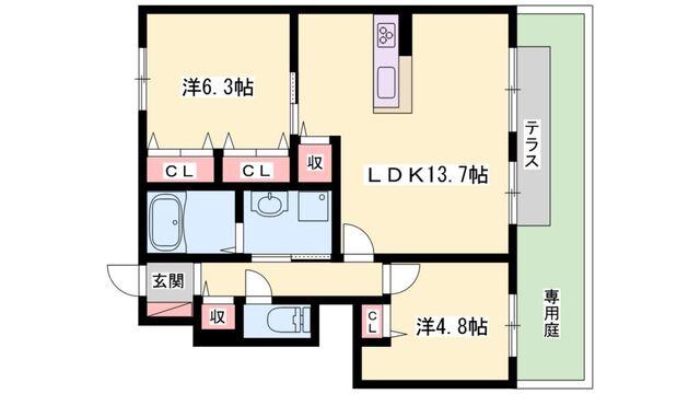 間取図(平面図)