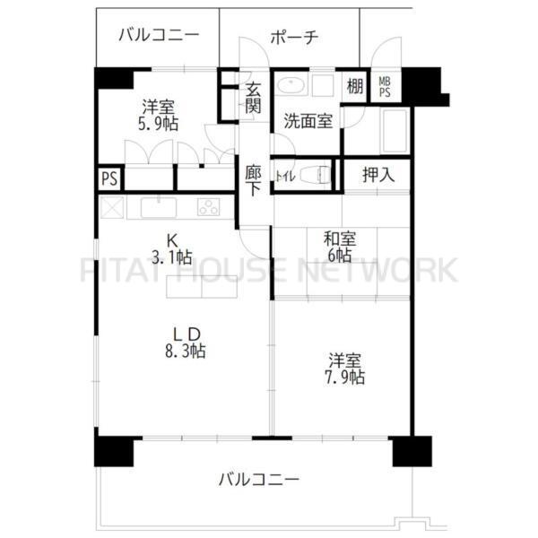 間取図(平面図)