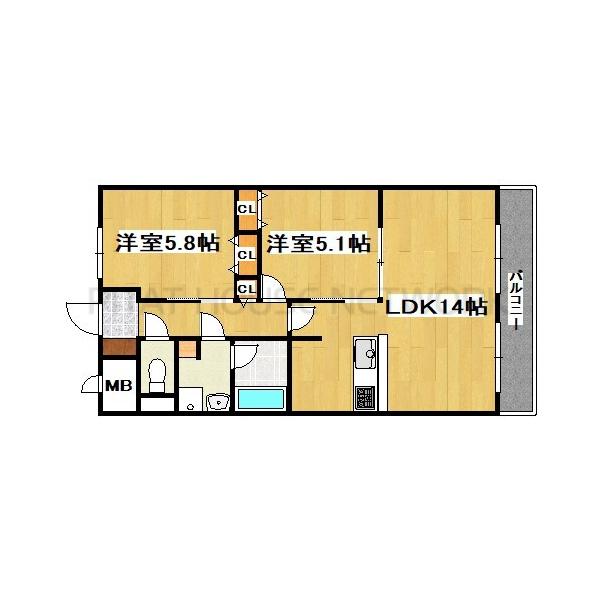 間取図(平面図)