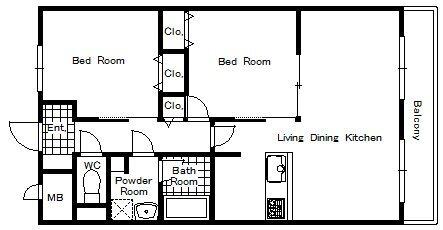 間取図(平面図)