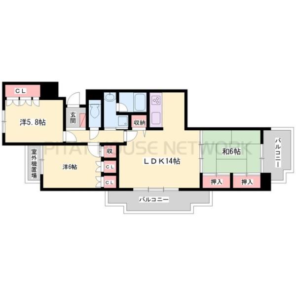 間取図(平面図)