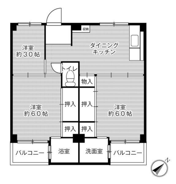 間取図(平面図)