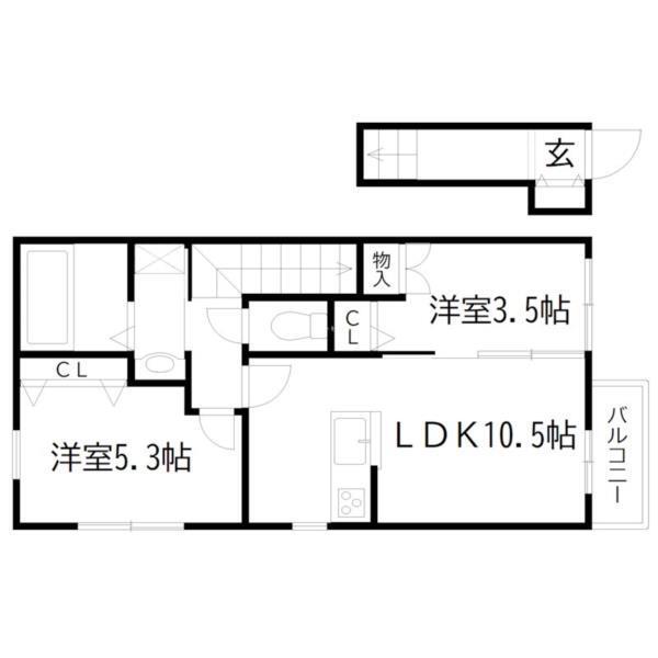 間取図(平面図)