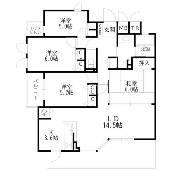 間取図(平面図)