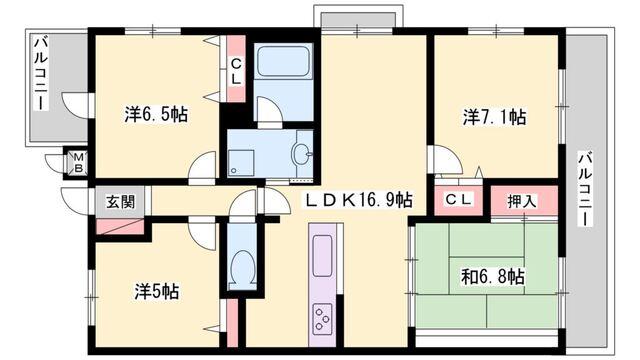 間取図(平面図)