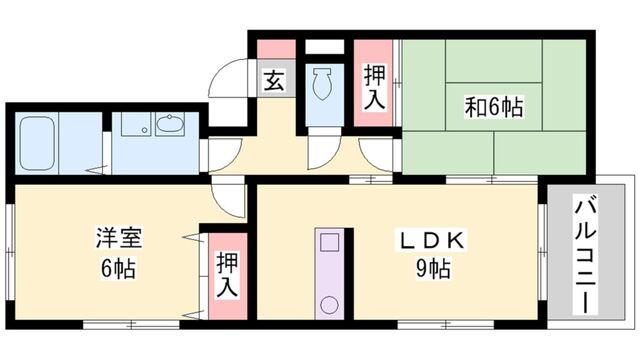 ファミーユ蓮池（103） 間取り図画像